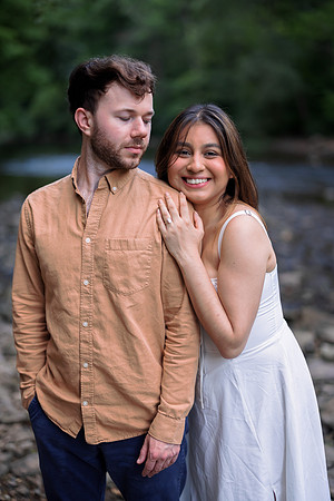 Stef & Nick - engagement portrait-96