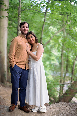 Stef & Nick - engagement portrait-32