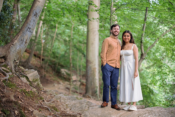 Stef & Nick - engagement portrait-29