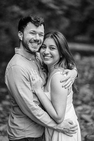 Stef & Nick - engagement portrait-85