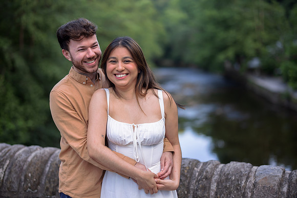 Stef & Nick - engagement portrait-10