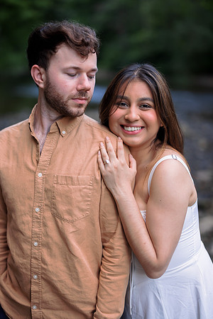 Stef & Nick - engagement portrait-98