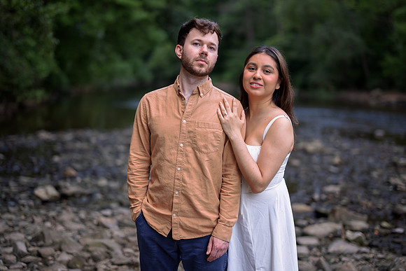 Stef & Nick - engagement portrait-100