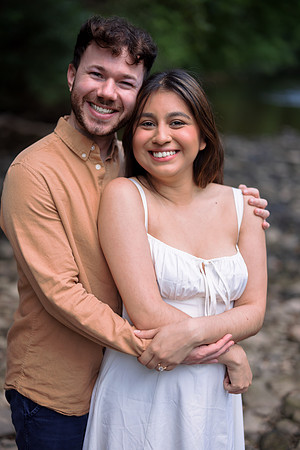 Stef & Nick - engagement portrait-76