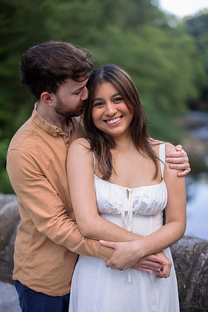 Stef & Nick - engagement portrait sneak peek-1