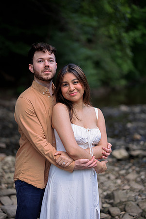 Stef & Nick - engagement portrait sneak peek-3