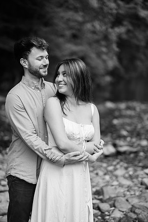 Stef & Nick - engagement portrait sneak peek-4